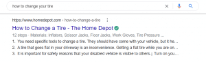How to rich result example